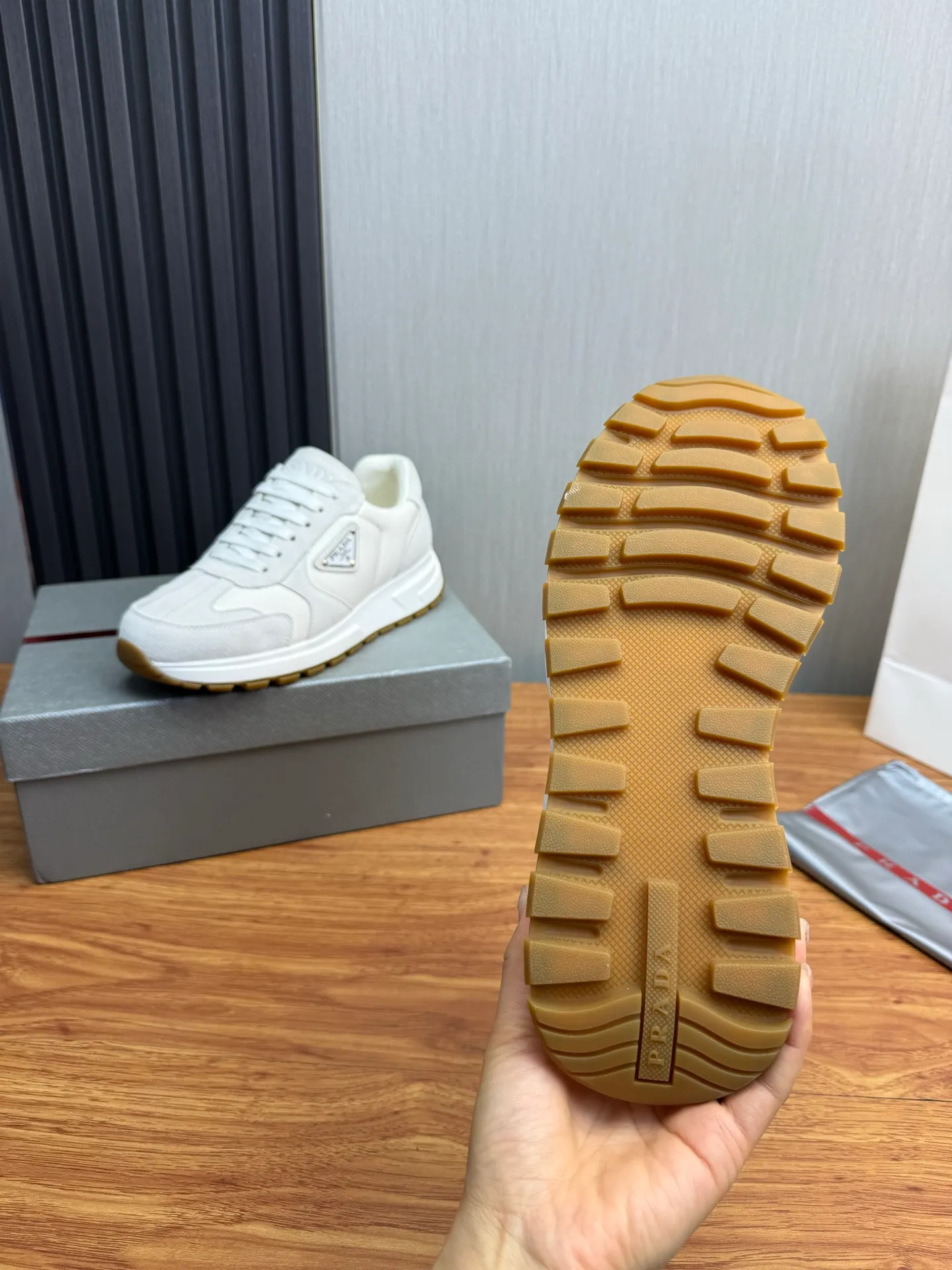 Men's shoes 560💰 [PRADA] Popular items in men's shoe counters, synchronized with the official website, 1 high-quality shipment ✔️Original cowhide + cowhide lining, 1🆚1 replica, original sole, 38-45 (45 customized, non-refundable)